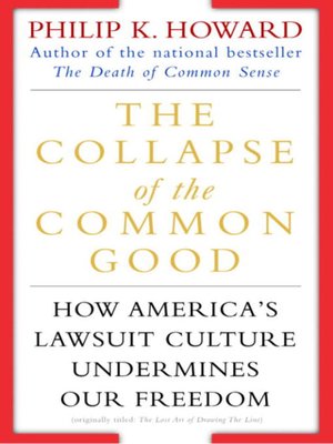 cover image of The Collapse of the Common Good